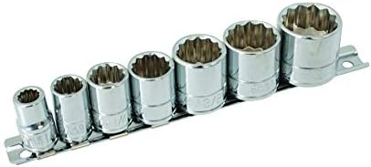 Laser 3474 Socket Set - Whitworth 3/8"d 7pc