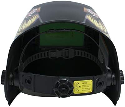TGR Extra Large View True Color Auto Darkening Welding Helmet - 4"W x 3.65"H (Anime)