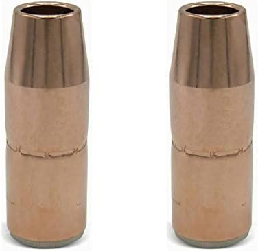 N-A5814C Nozzle For Miller AccuLock S Large 5/8", 1/4" Recess Fits D-MA250 Diffuser and AccuLock S Contact Tips (2-PK)