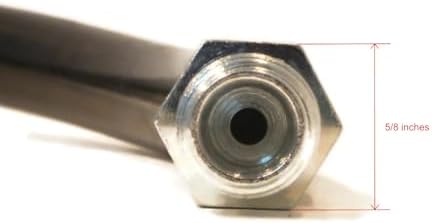 The ROP Shop 2-Pack - Snowplow High Pressure Hydraulic Hose 1304225 Replaces Fisher 4424