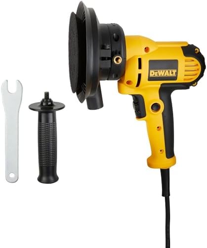DEWALT DWE6401DSR 6 Amp 5 in. Variable Speed Corded Disc Sander with Dust Shroud (Renewed)