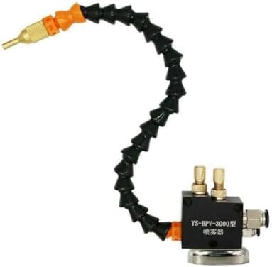 3L Oil Mist Sprayer Coolant Lubrication Spray System, Cutting Cooling Spray Pump for Cutting CNC Engraving Drill Milling Lathe Machine(110V)