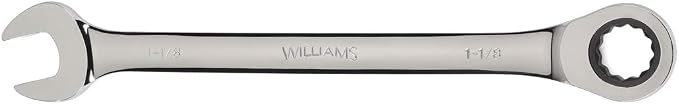 Williams JHW1236NRC Ratcheting Combination Wrench, 1-1/8-Inch