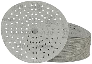 Mirka Abrasive Wheels Iridium Sandpaper 6 Inch Hook and Loop 120 Grit