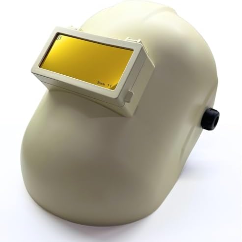 Throne 2.0 | White Flip Up Sugar Scoop Welding Hood | Ridged - Lightweight 2x4 Welding Helmet | Extra Durable Flip Up Welding Helmet - Fits Cheaters | Lens Not Included