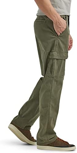 Wrangler Authentics Men's Relaxed Fit Stretch Cargo Pant
