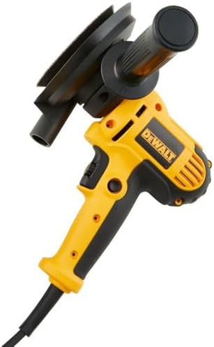DEWALT DWE6401DSR 6 Amp 5 in. Variable Speed Corded Disc Sander with Dust Shroud (Renewed)