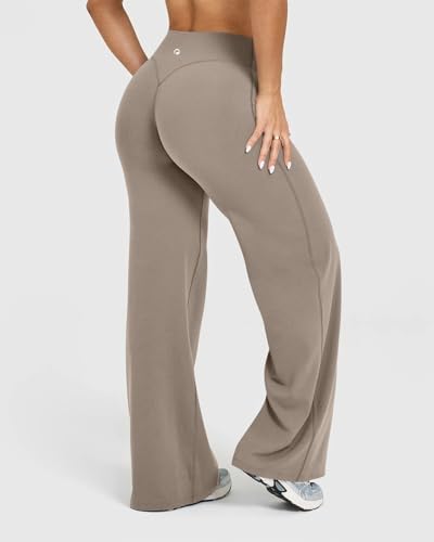 OQQ Yoga Pants Women Casual Soft Straight Leg Bottoms