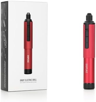 DSPIAE AT-ED Orbit Electric Hand Drill, Hobby Model Mini Drill Pen, Red
