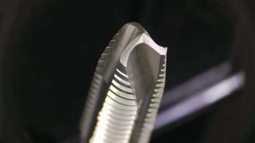 Tools M16 x 2.0 Spiral Point Threading Tap, Metric Machine Threading Tap High Speed Steel Cobalt(HSSCo) with DLC Coating, Round Shank with Square End， H2 Tolerance, 1pcs