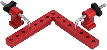 Woodworking, 90° Positioning Square, Durable Device for Accurate Right Angle Measurement for Boxes, Photo Frame, Aluminium Alloy (160 mm)