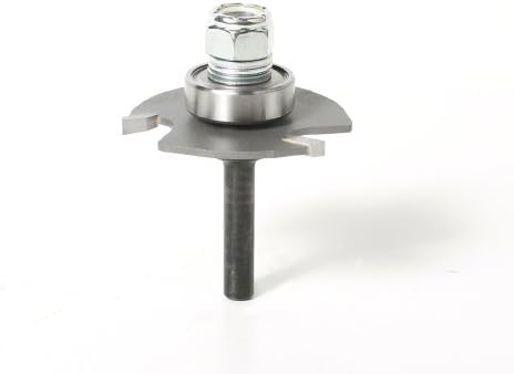 Amana Tool - 53406 Slotting Cutter Assembly 3 Wing x 1-7/8 Dia x 1/8 x 1/4" Shank