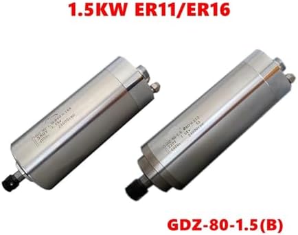 1.5KW water-cooled spindle motor ER11 ER16 diameter 80MM 24000RPM GDZ-80-1.5B(1.5KW 220V ER16)