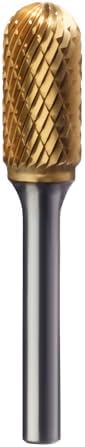 Champion Cutting Tool SC3 Double Cut TiN Coated Carbide Bur