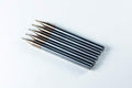Carbide Ball Nose End Mill for CNC Machine Milling Tools, for Alloy Steels/Hardened Metals - 2 Flute - 55HRC TiAlN Coated (5Pcs, 1/32)