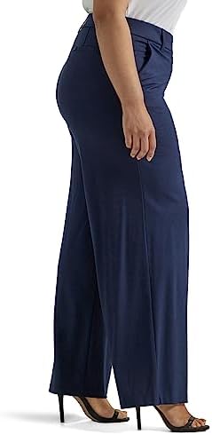 Lee Women's Ultra Lux Comfort Any Wear Wide Leg Pant