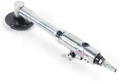 Long Handle Angle Grinder, 18000 RPM Air Angle Grinder,Pneumatic Cutting Machine, 3"/75mm Cutting Blade w/180 Degree Metal Safety Cover, Grinder Polisher Pneumatic Tool (US Stock)