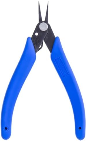 Grounded Pliers - Xuron® Small Tweezer Nose® - Blue Handles (452)