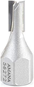 Amana Tool - 56272 Carbide Tipped Mortising Screw Straight No Shear Cutter 1/4 + .015 Dia