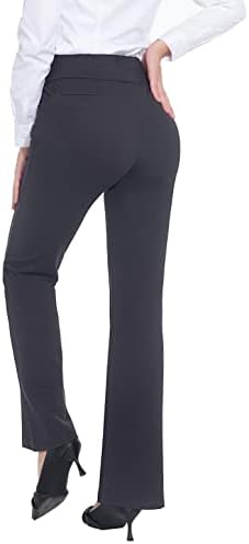 ZTN Womens Stretchy Dress Pants High Waist Work Casual