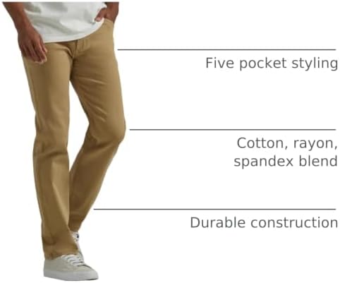 Wrangler Authentics Men's Classic 5-Pocket Regular Fit Flex Jean