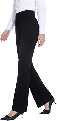 ZTN Womens Stretchy Dress Pants High Waist Work Casual