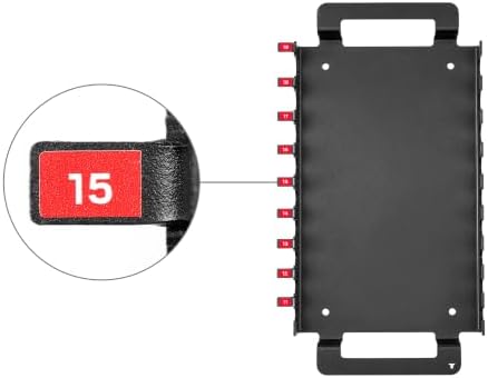 TEKTON Flat End Hex L-Key Set, 15-Piece | KLX92301 | (7/16 - 3/4 in., 11 - 19 mm), Manganese Phosphate Finish, Rack