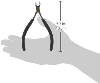 Beadalon Designer Series Slim Pliers - Semi-Flush Cutter, Black