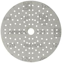 Mirka Abrasive Wheels Iridium Sandpaper 6 Inch Hook and Loop 120 Grit