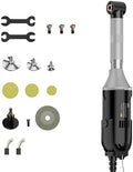 IZIO Multi-Purpose Electric Die Grinder Kit - 6 Variable Speed Polisher & Sander, Compact 1" Rotary Angle Grinder for Metal/Wood Crafting, DIY & Professional Grinding Tool (Black)