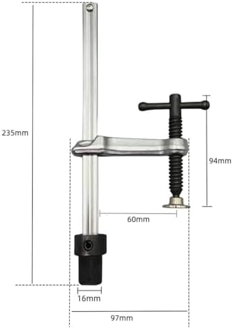 Insertion Clamp Fixture Ratchet Bench Clamp Insert Type Fastening Tool Alloy Steel Construction Secure Positioning Device Suitable for Metalworking, style to 13
