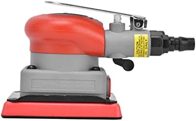 Surfprep Sander, Alloy Steel Air Squares Air Sander，75x100mm Sanding Machine for Wood, Composites, Metal, Car Beauty