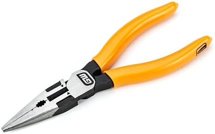 GEARWRENCH 6 Inch Dipped Handle Long Nose Plier - 82176-06