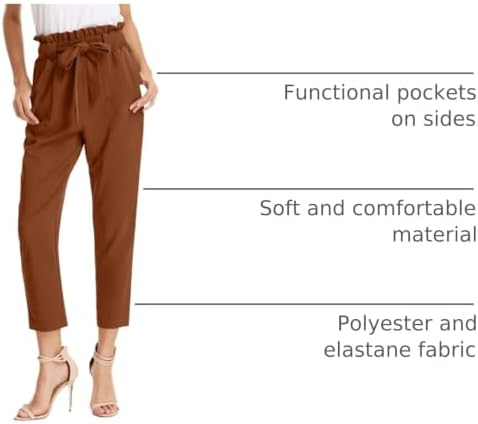 GRACE KARIN Women Work Pants, High Waist Dressy Trousers Business Casual