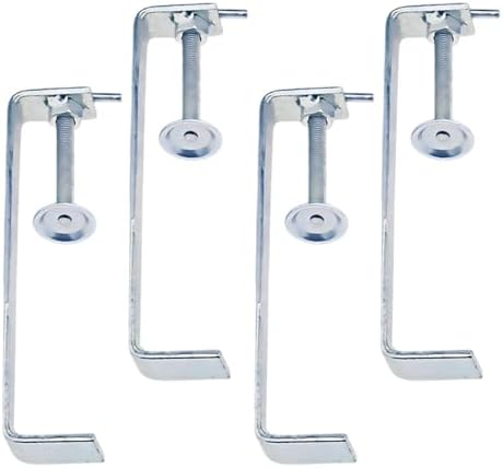 4 Pieces Brick Clamps Holder,Galvanized Steel,Workholding Devices, Steel Plate Clamp Brick Clamping Clips,for Carpenters, length 20cm