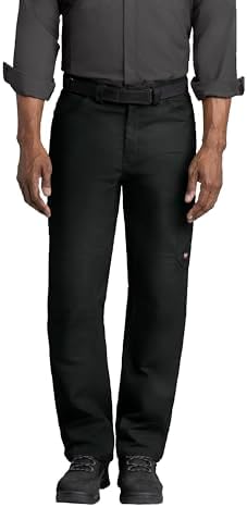 Red Kap Men's Performance Shop Pant - Double Knee Work Pants, Regular Fit, Concealed Zippers for Scratch Protection