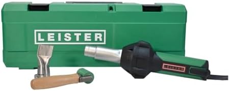 Leister TRIAC ST Tarp Repair Kit - Variable Temp Variable Speed Hot Air Blower and Plastic Welding Heat Gun 199.301
