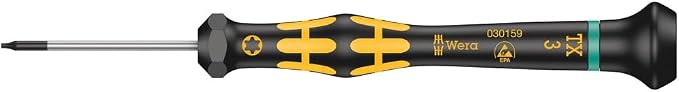 Wera 05134019001 Kraftform Micro ESD Big Pack 1 Screwdriver set for electronic applications, 25 pieces