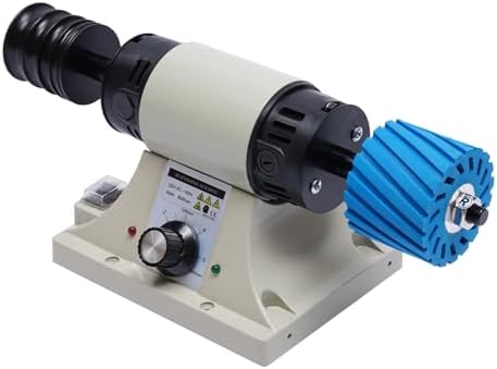 Leather Polishing Burnishing Machine, 8000RPM Leather Edge Grinding Machine, Adjustable Rosewood Grinding Head Sander Buffing Motor (US Stock)