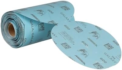 Mirka Galaxy Sandpaper Linkroll PSA 6 inch Grit 600 100 Discs