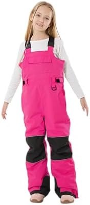 GSOU SNOW Kids Snow Bibs Boys Girls Ski Snowboard Pants (3-16Years)