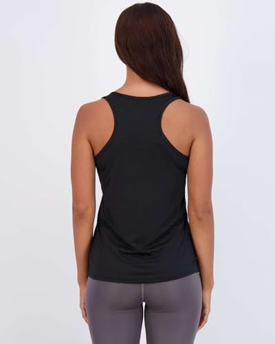 5 Pack Women's Dry Fit Tank Tops Sleeveless Athletic Workout Gym Yoga