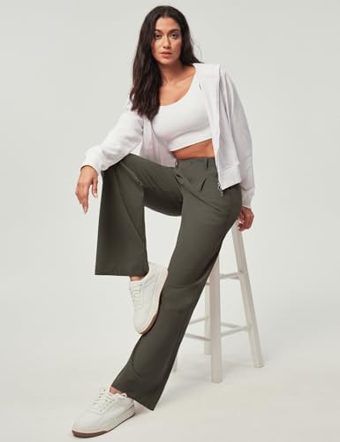 Ewedoos Wide Leg Dress Work Pants for Women Business Casual Office Outfits