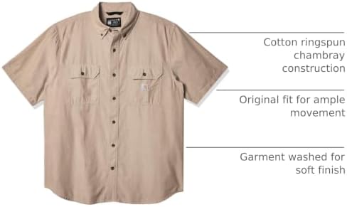 Carhartt Men's 104369 Loose Fit Midweight Shirt