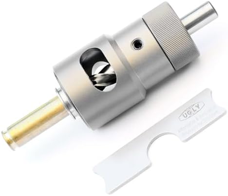 Derraco Engineering Ugly SRT Shoulder Referenced Brass Case Trimmer - Simple, Precise, and Fast