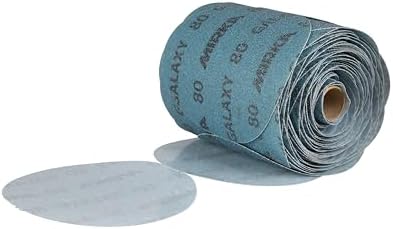 Mirka Galaxy Sandpaper PSA Linkroll 6 inch Grit 80 100 Discs