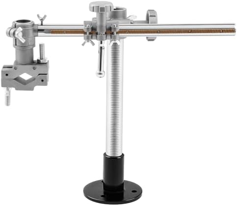 Welding Torch Holder for Welding Positioner Turntable Universal Mig Tig Gun Stand with V Clamp Mount(11.7 x 13.0 Inch)