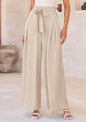 PRETTYGARDEN Women's Palazzo Wide Leg Work Dress Pants