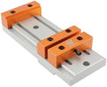 Mini Low Profile Bench Vise Fit for FoxAlien 3018 Masuter 3 Masuter Pro 3S XE-PRO WM-3020 Vasto CNC Engraving Machines, Aluminum Alloy Hold-Down Clamp