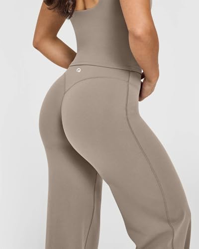 OQQ Yoga Pants Women Casual Soft Straight Leg Bottoms